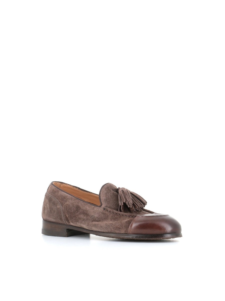 Woman Alberto Fasciani | Alberto Fasciani Tassel Moccasin Zoe 56029 Brown Women Brown/Dark Brown