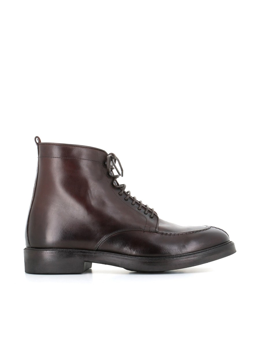 Man Alberto Fasciani | Alberto Fasciani Caleb Amphibian 47056 Brown Man Mahogany