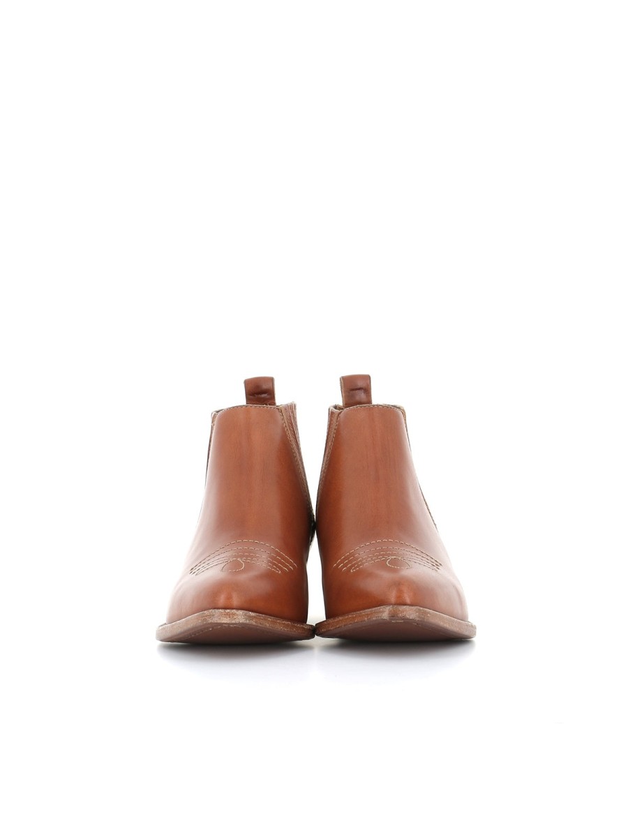 Woman buttero | Buttero Texano Brown Woman Leather