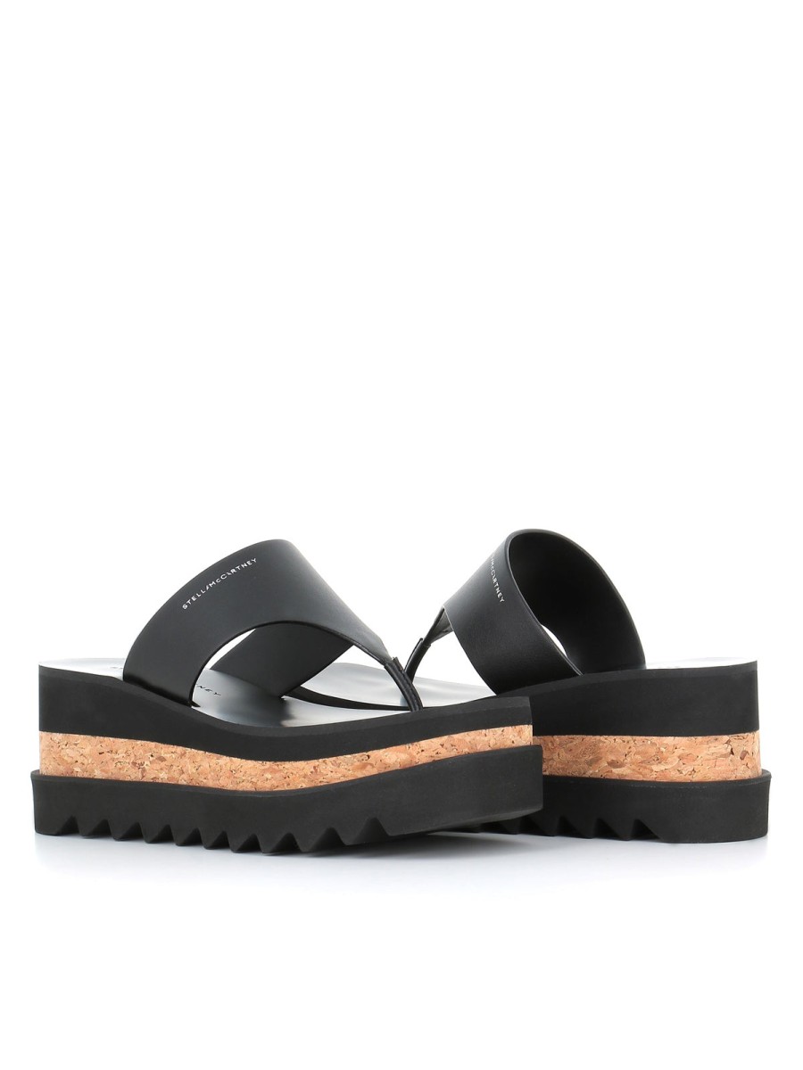 Woman stella mccartney | Stella Mccartney Elyse Sneak Sandal Black Women