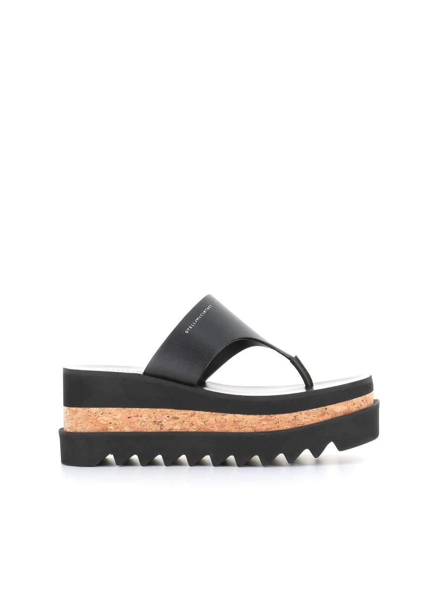 Woman stella mccartney | Stella Mccartney Elyse Sneak Sandal Black Women