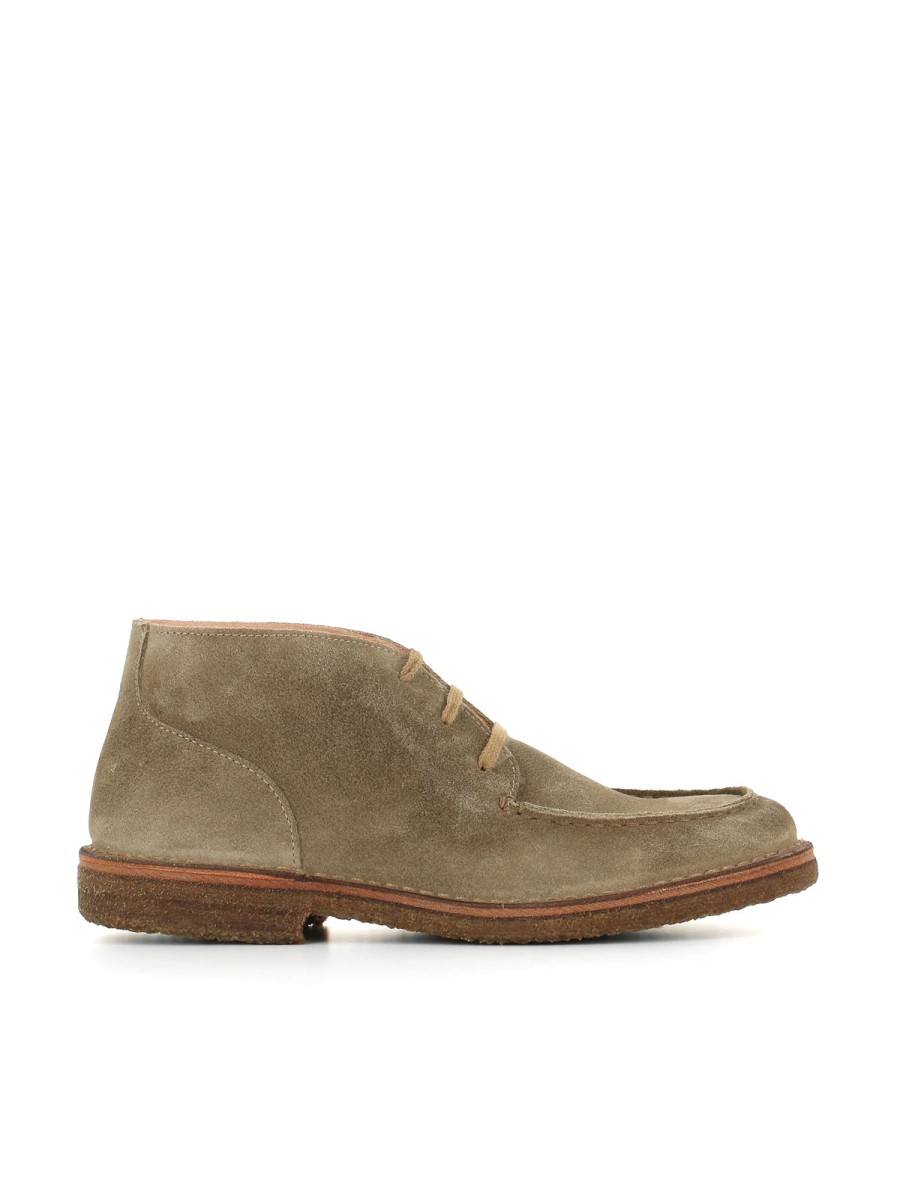 Man astorflex | Astorflex Deukeflex Beige Men'S Ankle Boot Stone