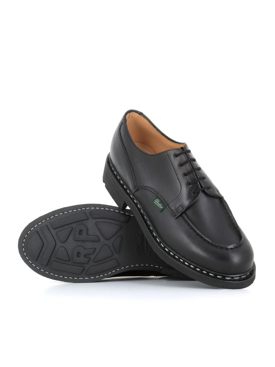 Man paraboot | Paraboot Derby Chambord Black Men