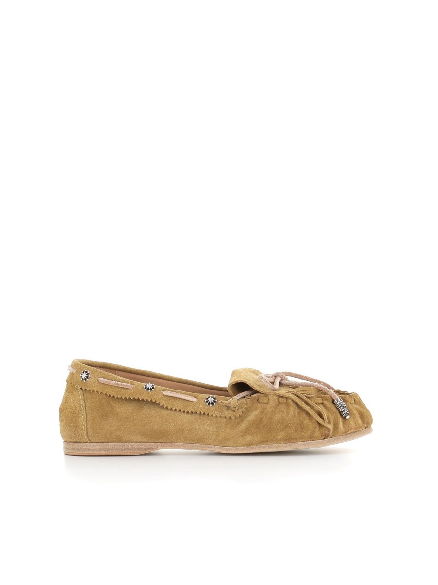 Woman tailor | Sartore Moccasin Sr4336 Beige Woman