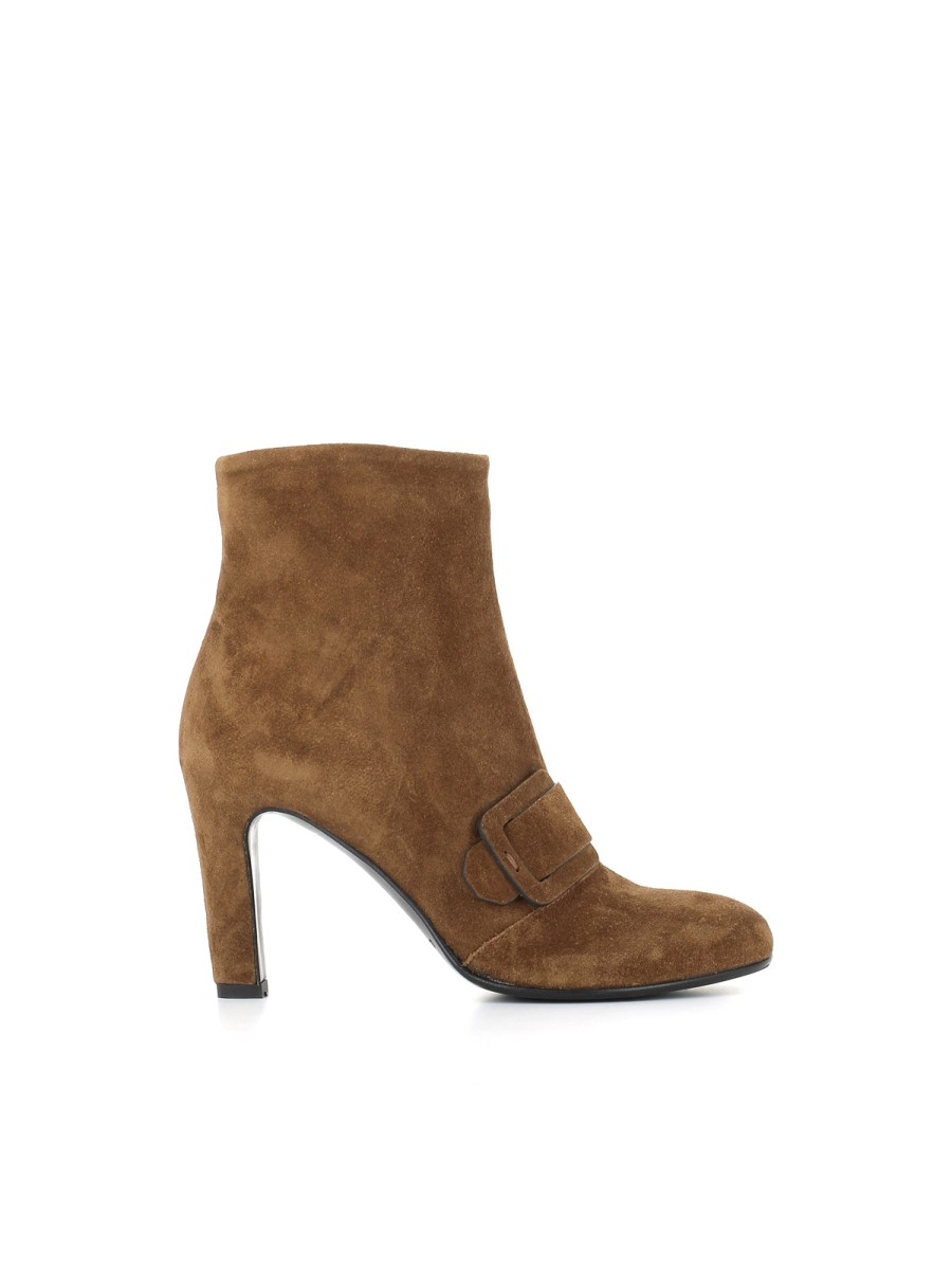 Woman of Carlo | Del Carlo Ankle Boot 11626 Brown Women'S Cigar