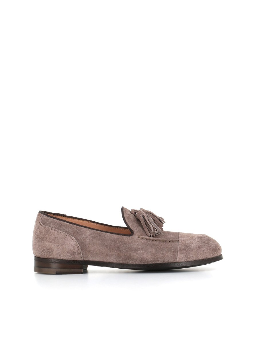 Woman Alberto Fasciani | Alberto Fasciani Tassel Moccasin Zoe 56029 Gray Woman