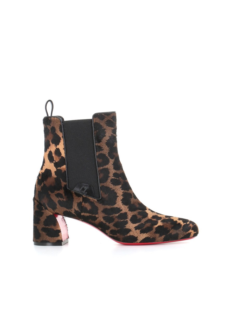 Woman christian louboutin | Christian Louboutin Chelsea Turelastic 55 Pattern Women'S Spotted