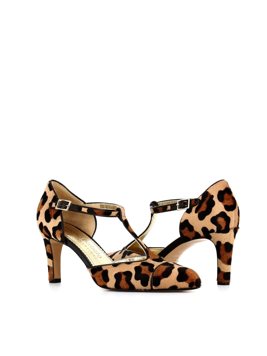 Woman antonio barbato venetian masters | Antonio Barbato Venetian Masters Decollete 429 Pattern Women'S Leopard Print