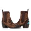 Woman tailor | Sartore Texano Sr3645T9 Brown Woman Brown/Light Blue