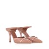 Woman malone souliers | Malone Souliers Sabot Jil 90-2 Pink Woman Nude