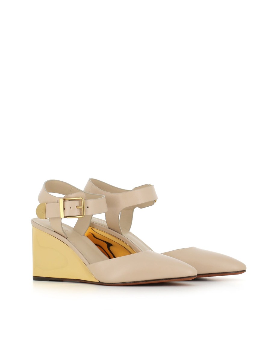 Woman chloé | Chloe Decollete Rebecca Beige Woman