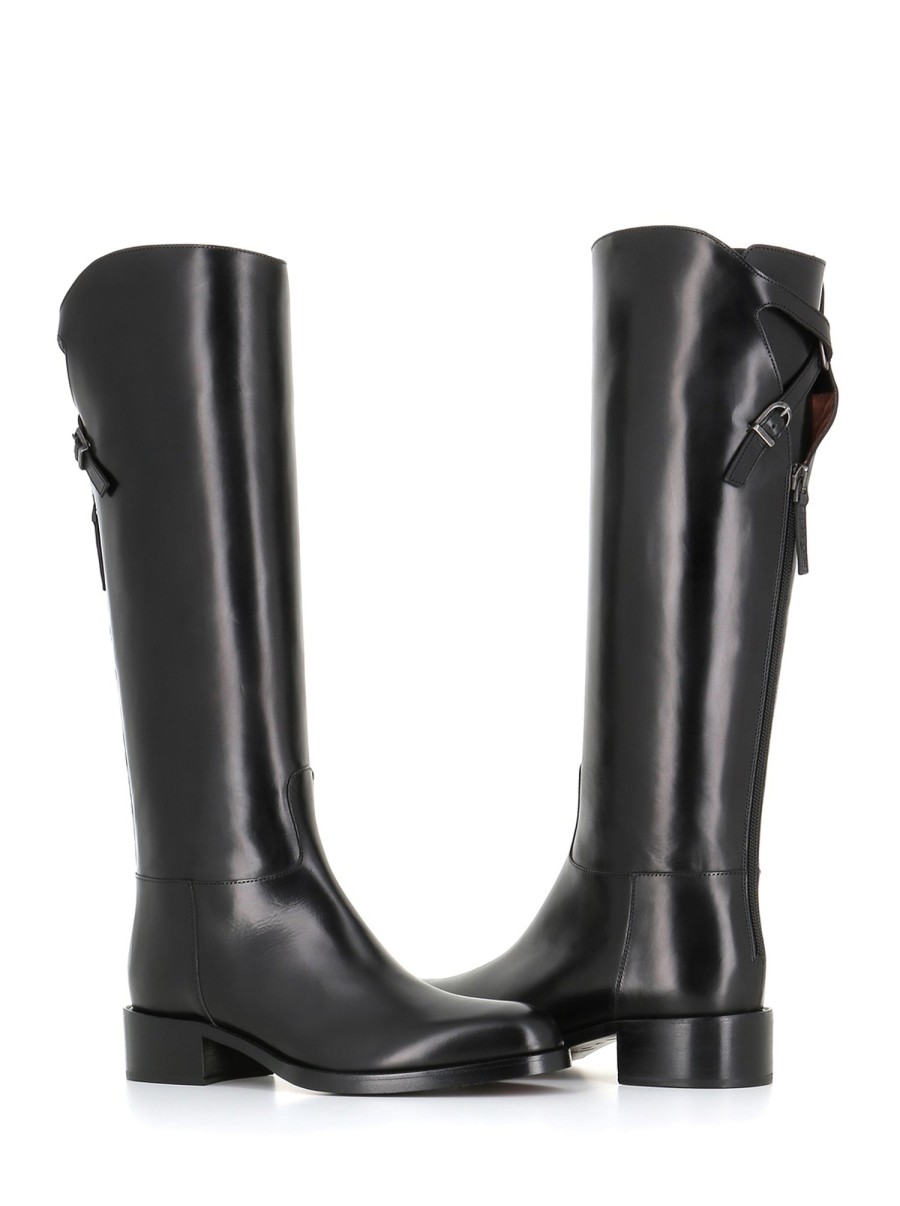 Woman tailor | Sartore Boot Sr360011 Black Woman