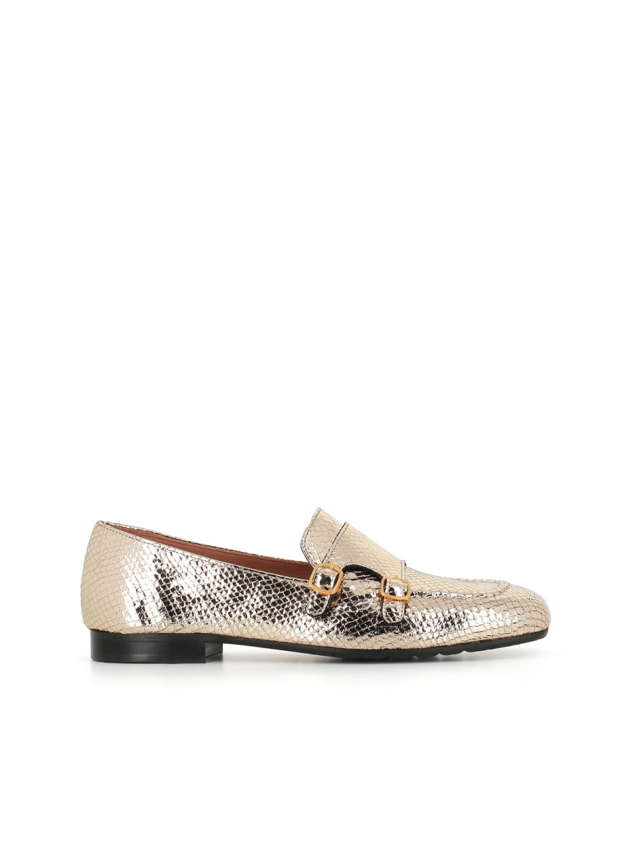 Woman taxi drivers | Tassinari Moccasin W230110 Gold Woman