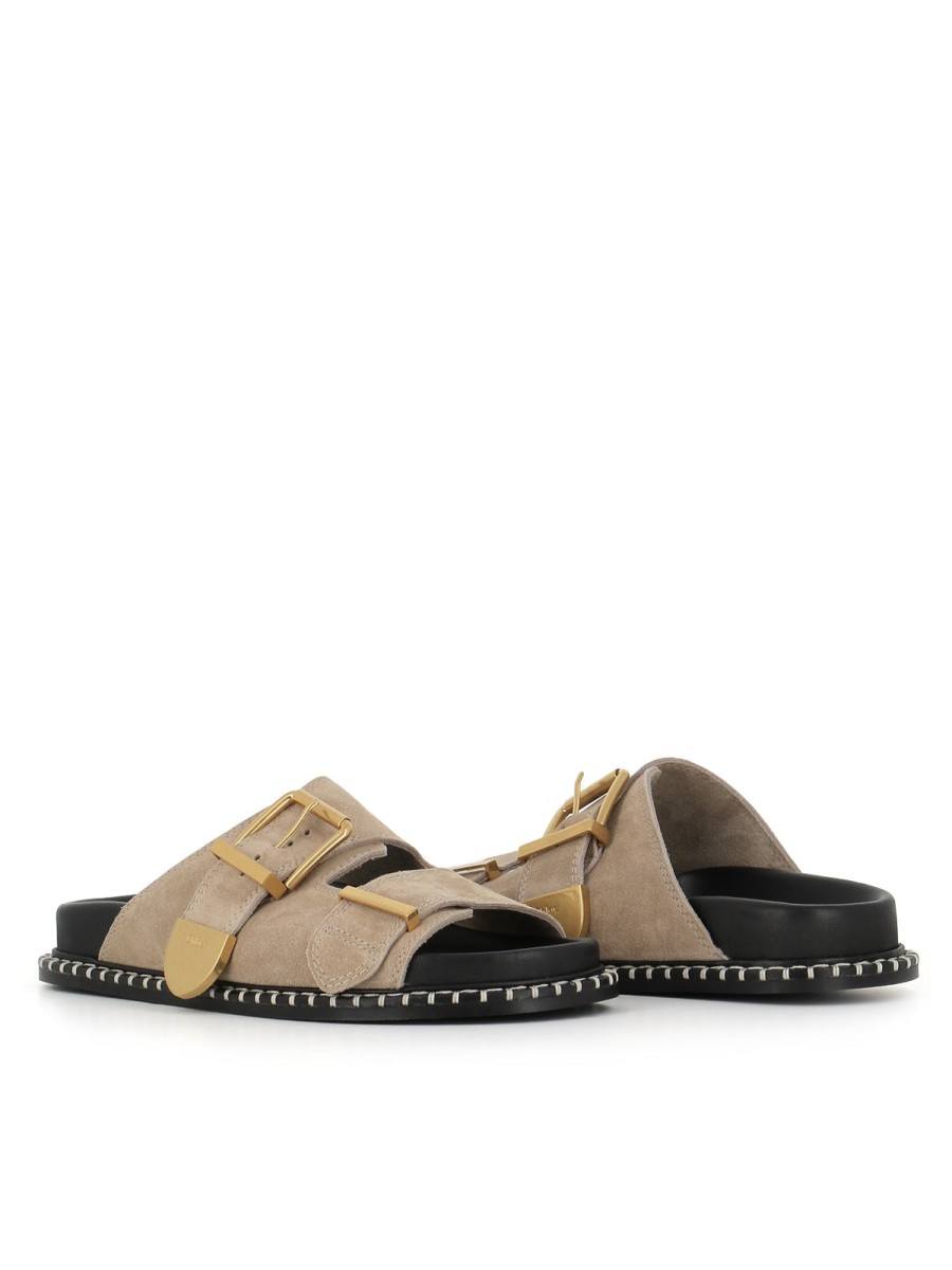 Woman chloé | Chloe Sabot Rebecca Gray Women Light Grey