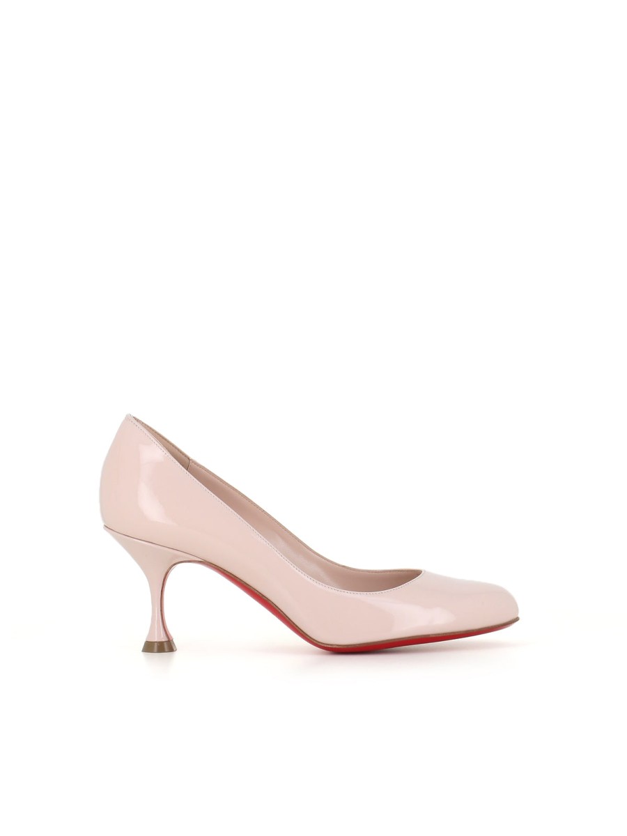 Woman christian louboutin | Christian Louboutin Decollete Stella 70 White Women'S Milk