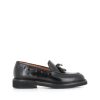 Woman taxi drivers | Tassinari Tassel Moccasin 4783 Black Woman