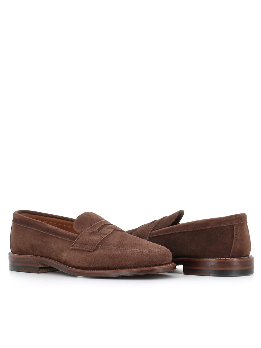 Man alden | Alden Moccasin 5736F Brown Men'S Tobacco