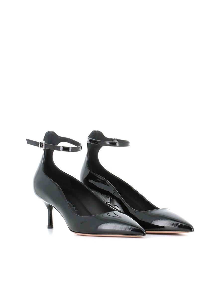 Woman Sergio Levanti | Sergio Levantesi Candy Black Women'S Pumps