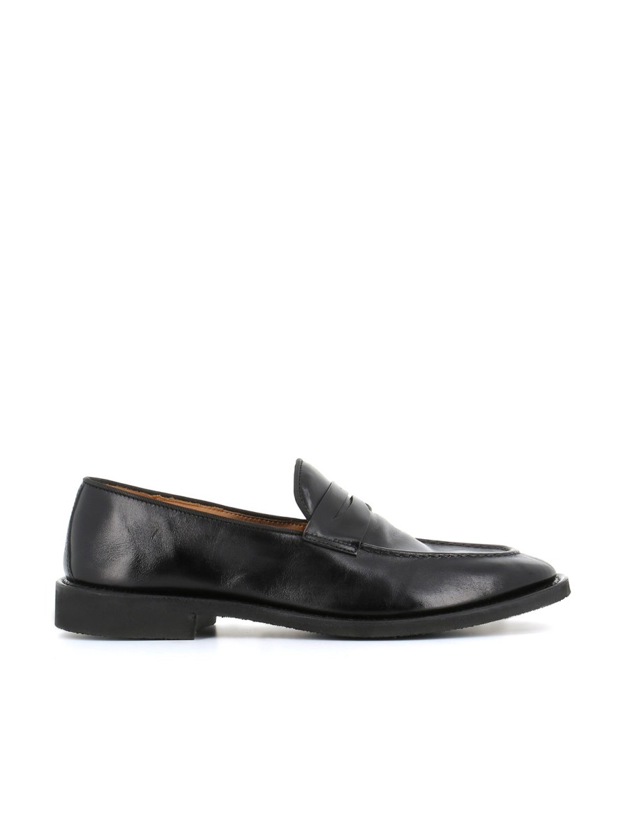 Man Alberto Fasciani | Alberto Fasciani Xavier Moccasin 53022 Black Man