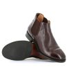 Man Alberto Fasciani | Alberto Fasciani Chelsea Abel 59001 Brown Men'S Ebony