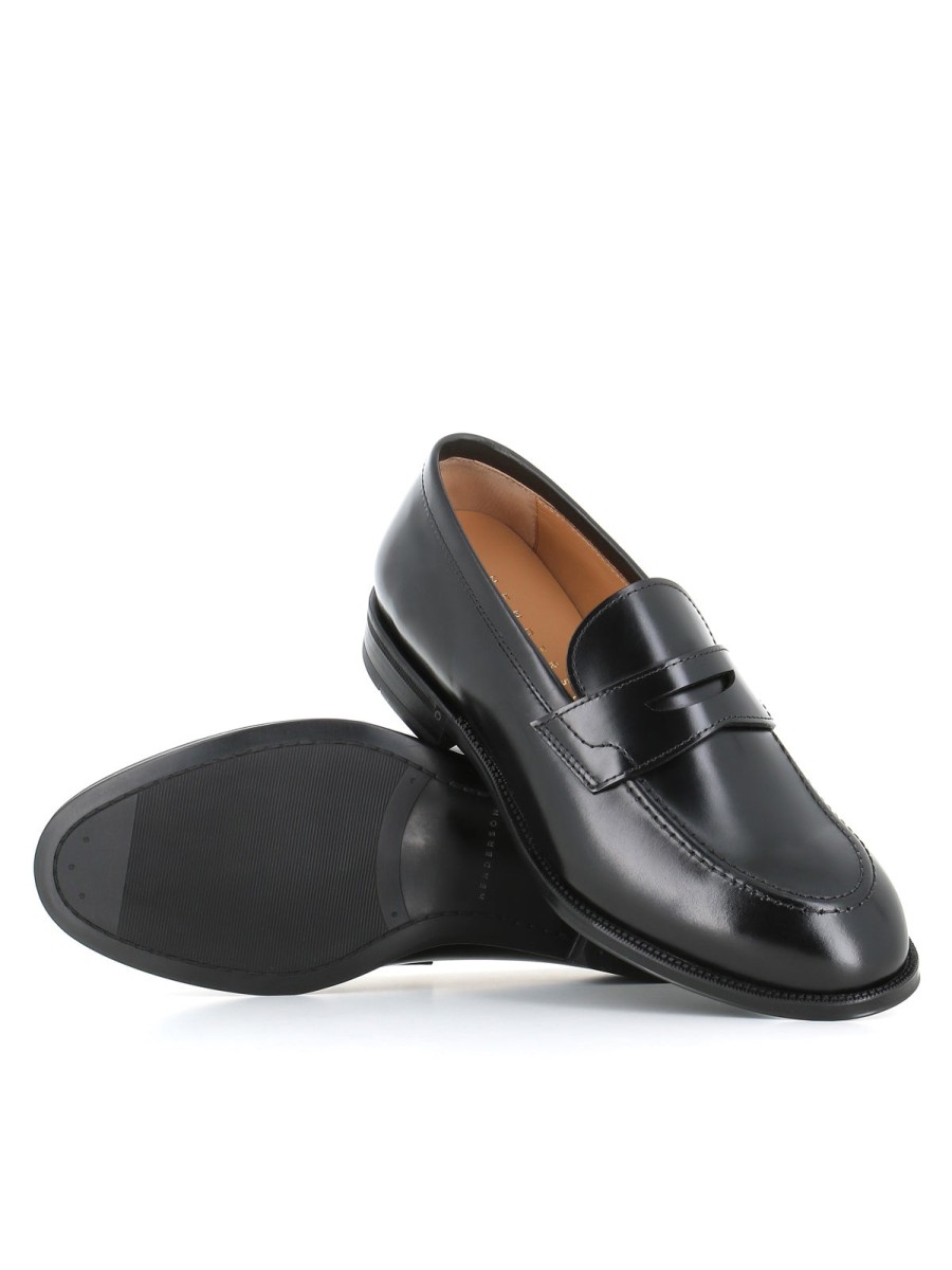 Man henderson baracco | Henderson Baracco Moccasin 83416.P.1 Black Man