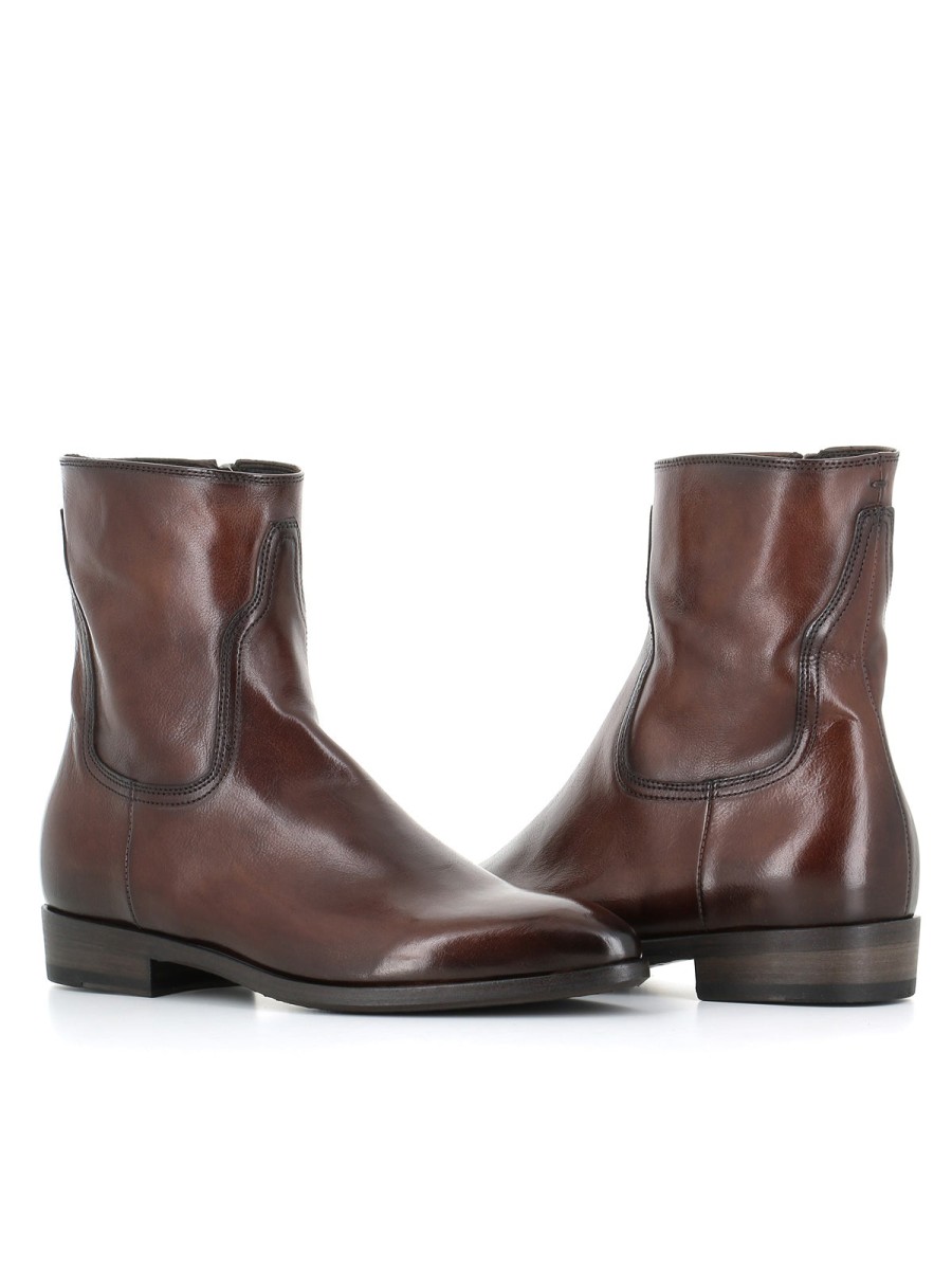 Woman pantanetti | Pantanetti Ankle Boot 166020F Brown Women'S Tobacco