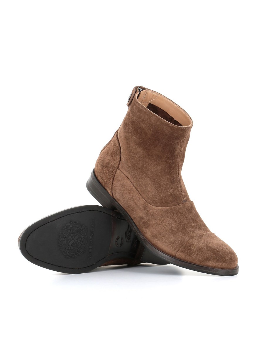 Woman Alberto Fasciani | Alberto Fasciani Ankle Boot Zoe 56067 Brown Woman Tobacco