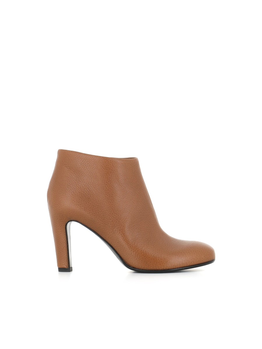 Woman of Carlo | Del Carlo Ankle Boot 11642 Brown Woman Burnt