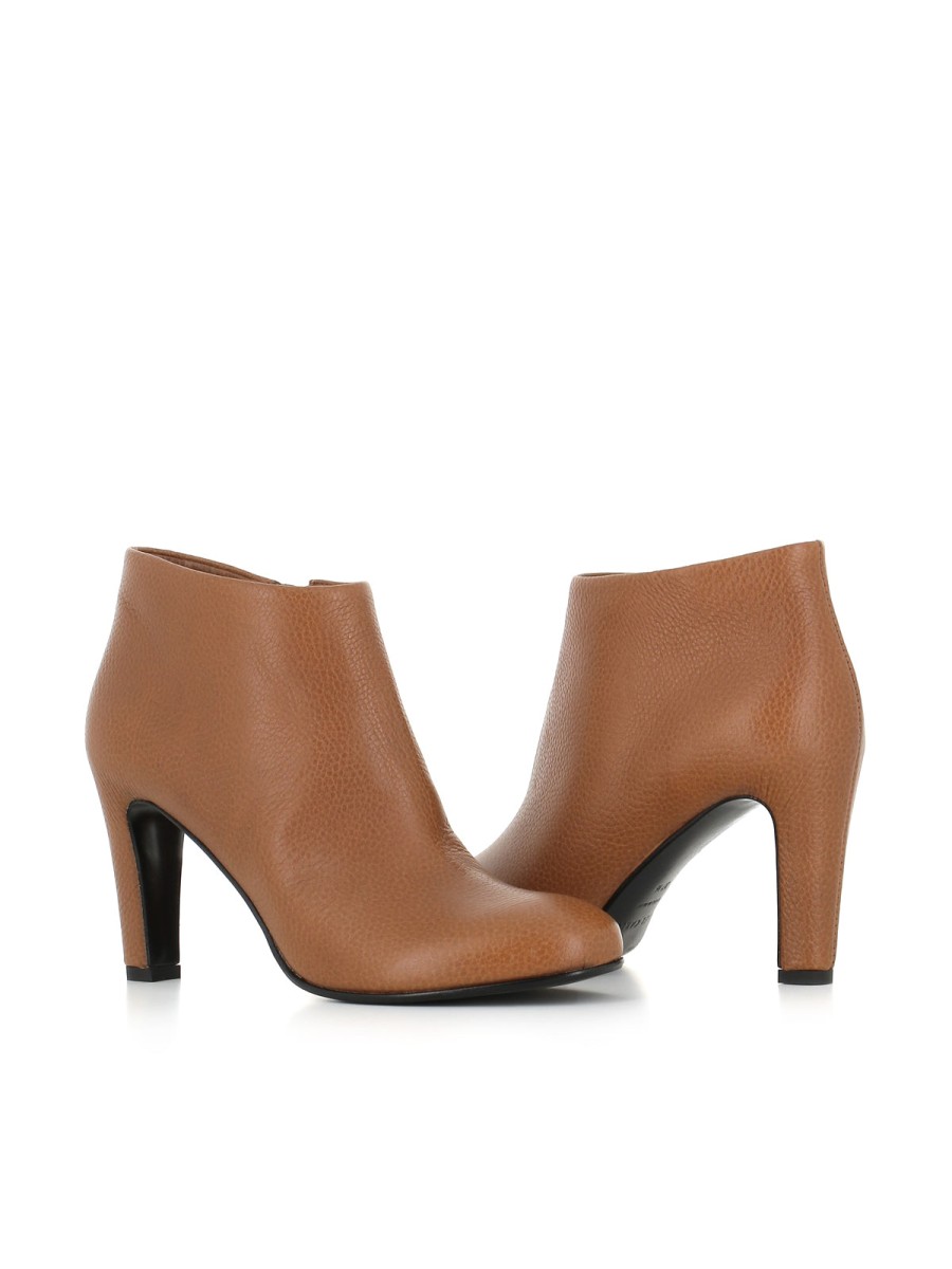 Woman of Carlo | Del Carlo Ankle Boot 11642 Brown Woman Burnt