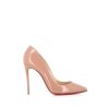 Woman christian louboutin | Christian Louboutin Decollete Pigalle Follies Pink Women Nude