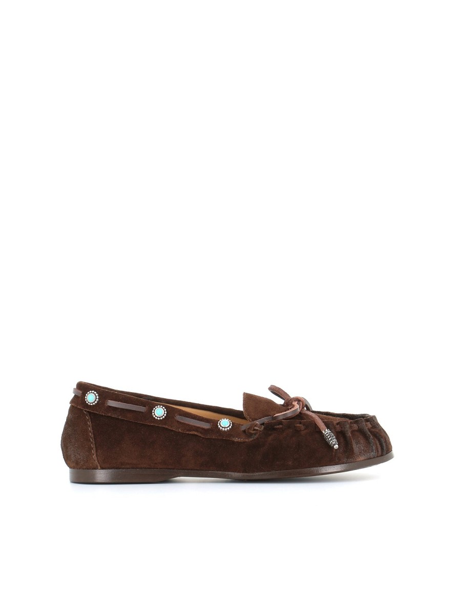 Woman tailor | Sartore Moccasin Sr410009 Brown Woman