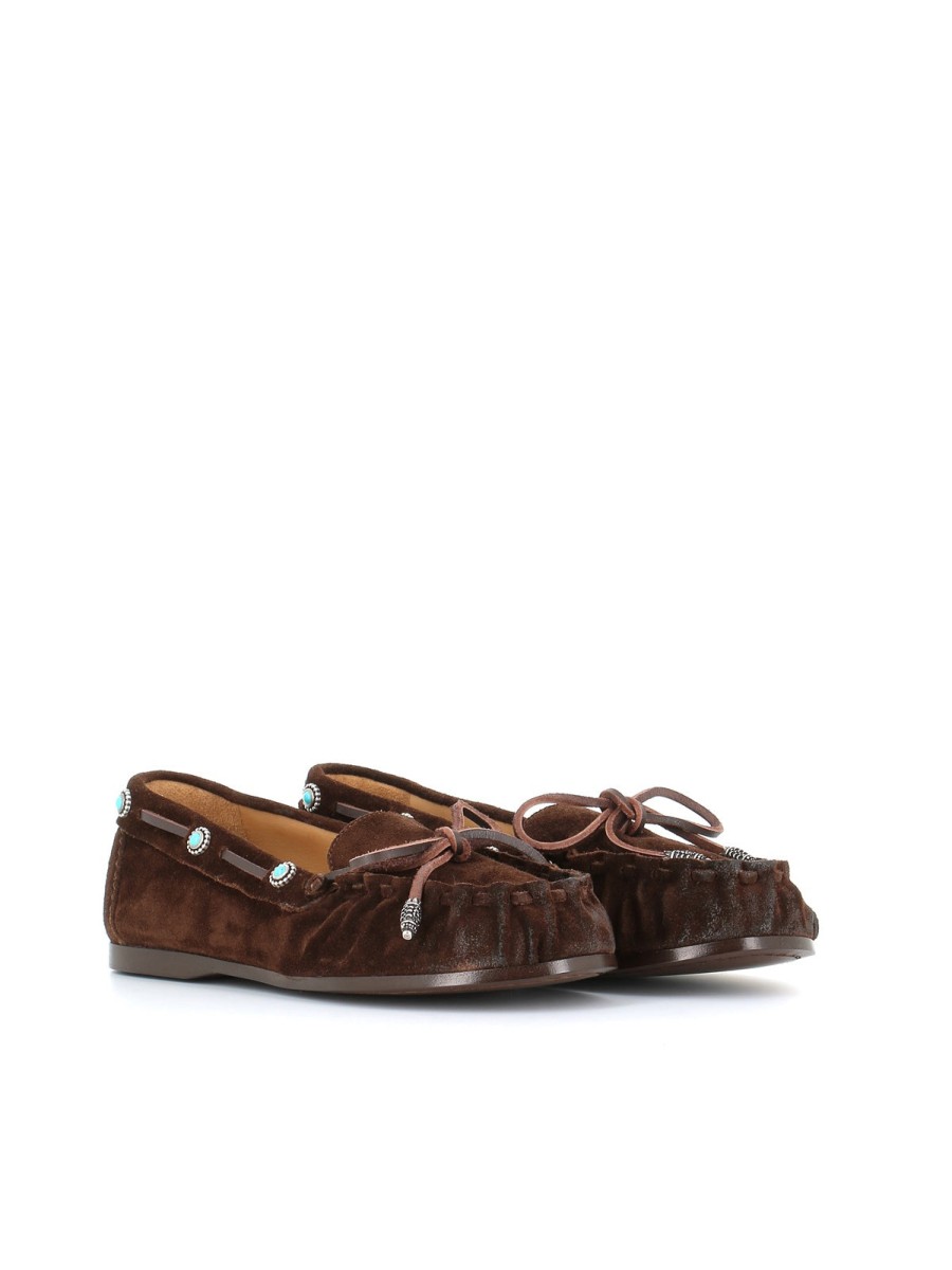 Woman tailor | Sartore Moccasin Sr410009 Brown Woman