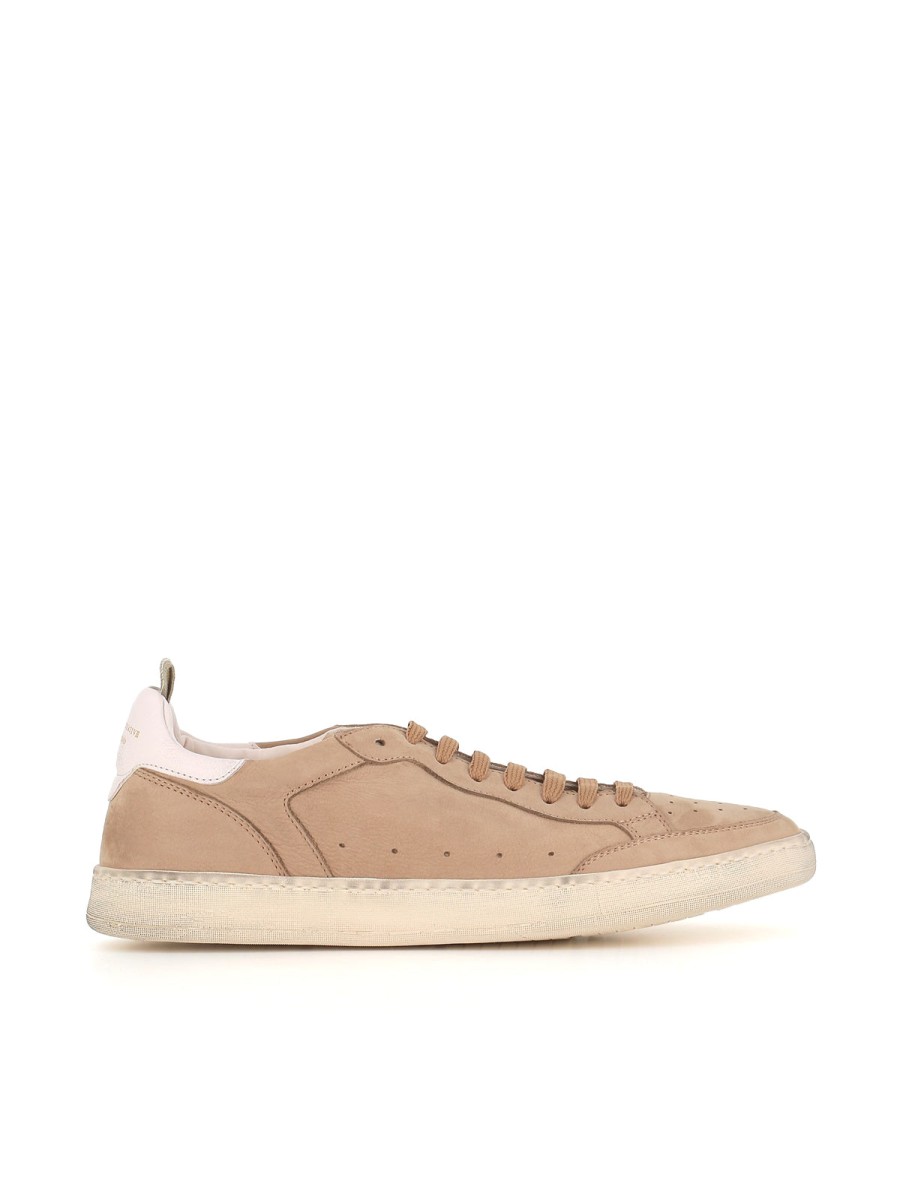 Man creative workshops | Officine Creative Sneakers Kareem/001 Brown Man Biscuit