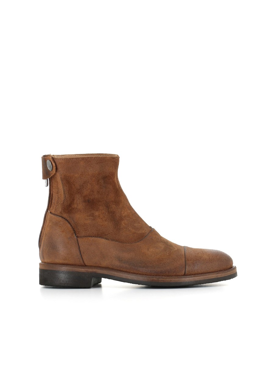 Woman Alberto Fasciani | Alberto Fasciani Ankle Boot Camil 70009 Brown Woman Burnt