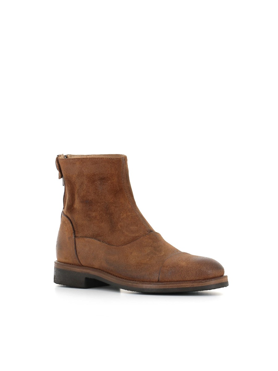 Woman Alberto Fasciani | Alberto Fasciani Ankle Boot Camil 70009 Brown Woman Burnt