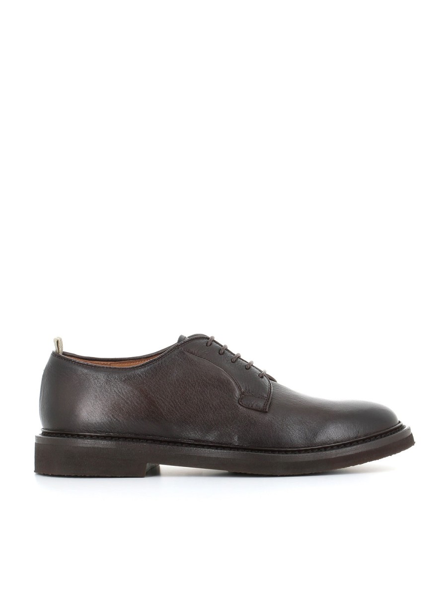 Man creative workshops | Officine Creative Derby Hopkins Flexi/201 Brown Men'S Dark Brown