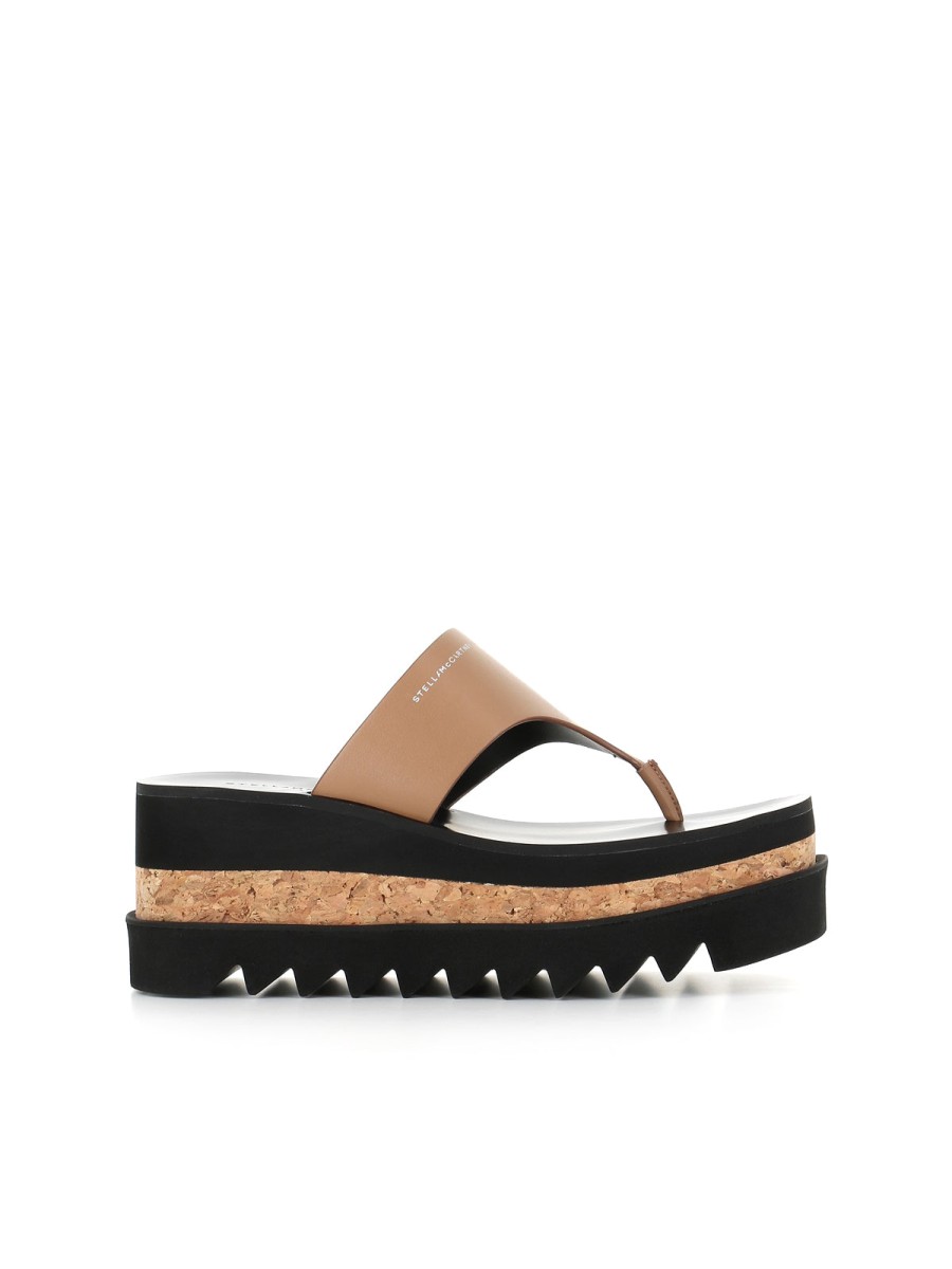 Woman stella mccartney | Stella Mccartney Elyse Brown Sneak Sandal Women Brandy