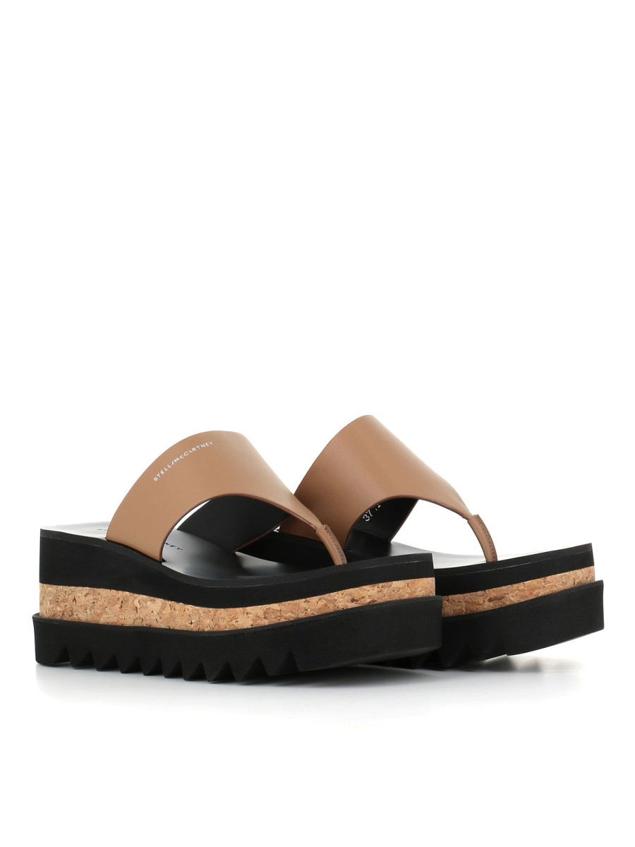 Woman stella mccartney | Stella Mccartney Elyse Brown Sneak Sandal Women Brandy