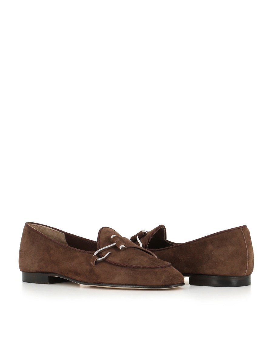 Woman edhèn milan | Edhen Milano Edhen Milano Moccasin Brown Woman Tobacco