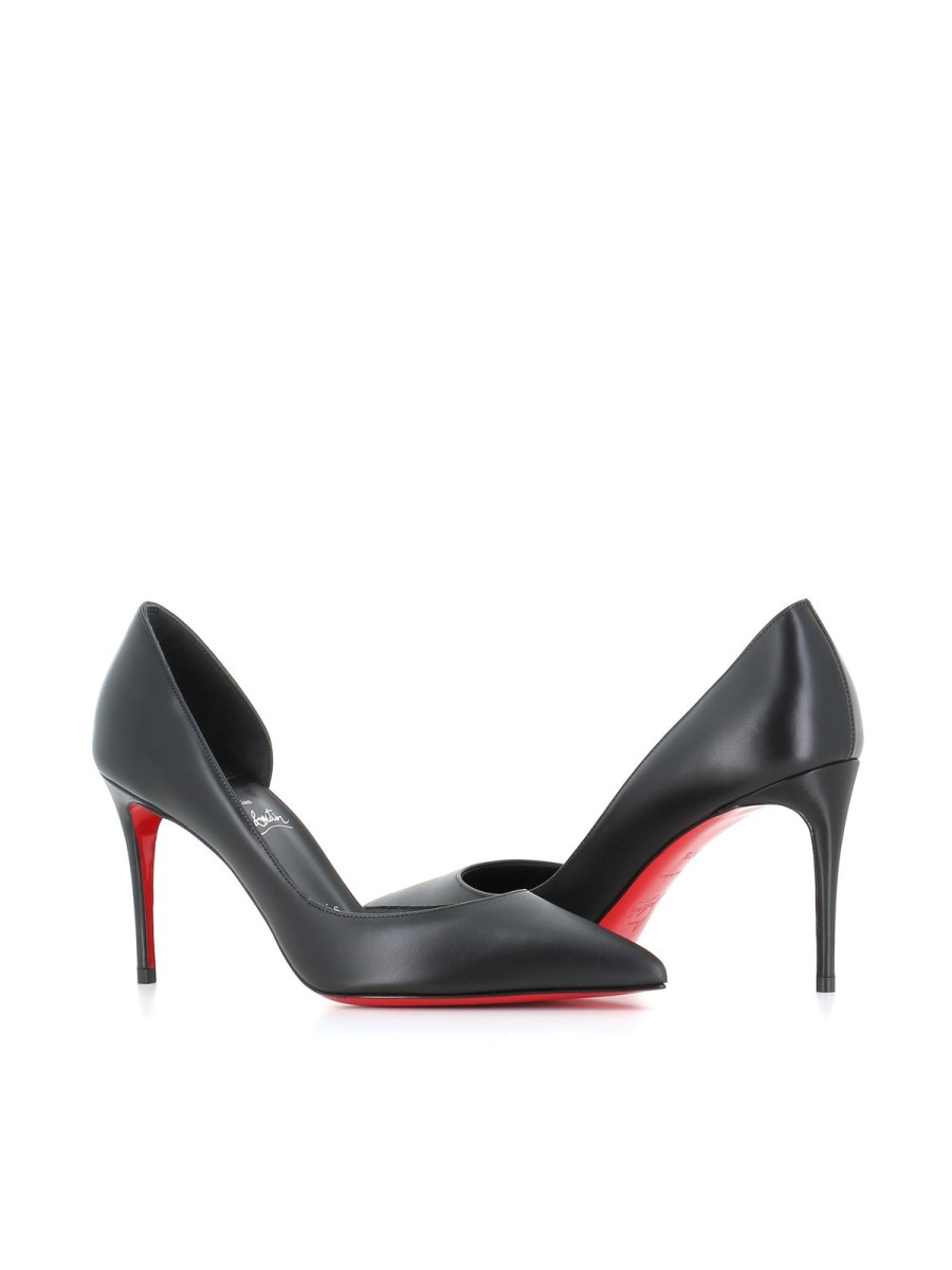 Woman christian louboutin | Christian Louboutin Decollete Iriza 85 Black Women Black