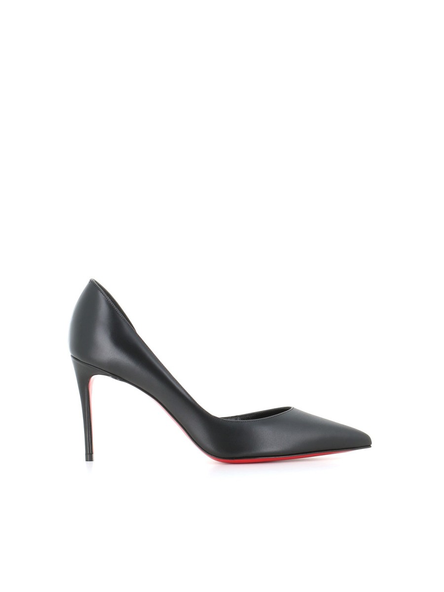 Woman christian louboutin | Christian Louboutin Decollete Iriza 85 Black Women Black