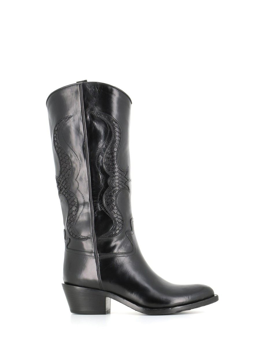 Woman tailor | Sartore Boot Sr42080 Black Woman