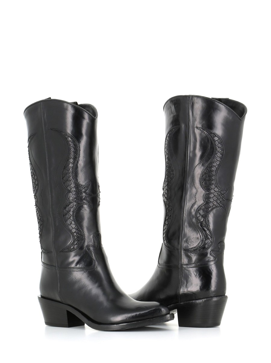 Woman tailor | Sartore Boot Sr42080 Black Woman