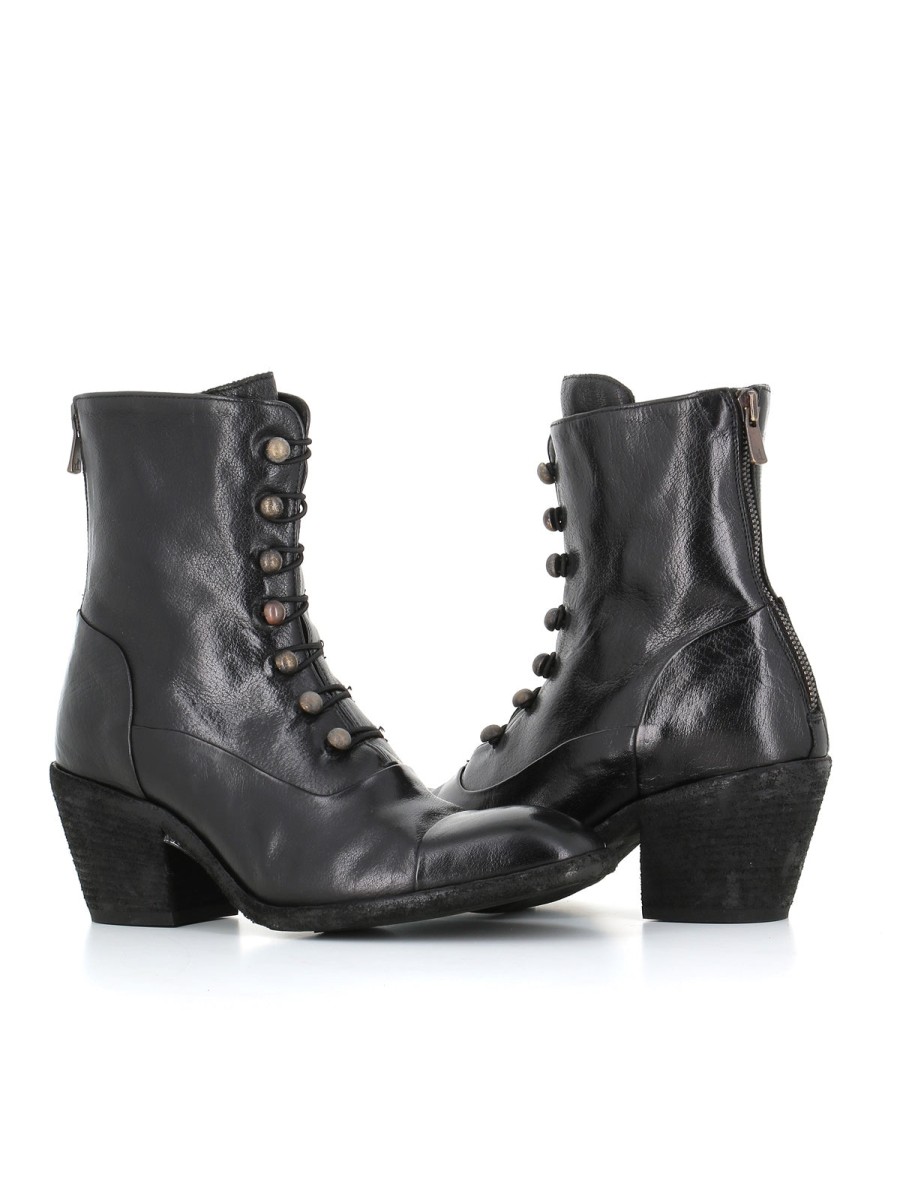 Woman creative workshops | Officine Creative Sydne/005 Black Women'S Ankle Boot