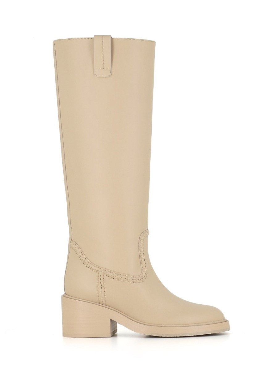 Woman chloé | Chloe Women'S Beige Mallo Boot