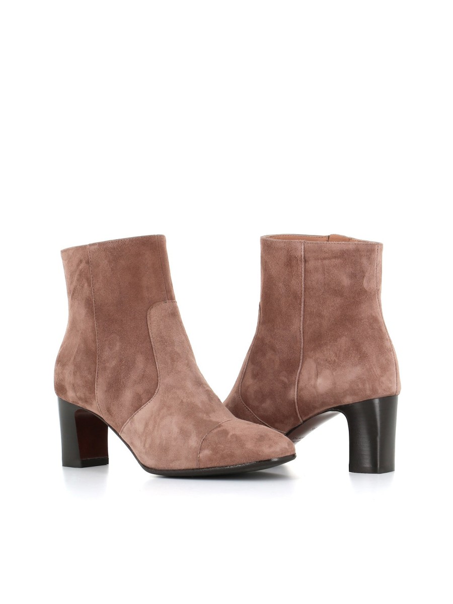 Woman taxi drivers | Tassinari Ankle Boot F568 Brown Women Hazelnut