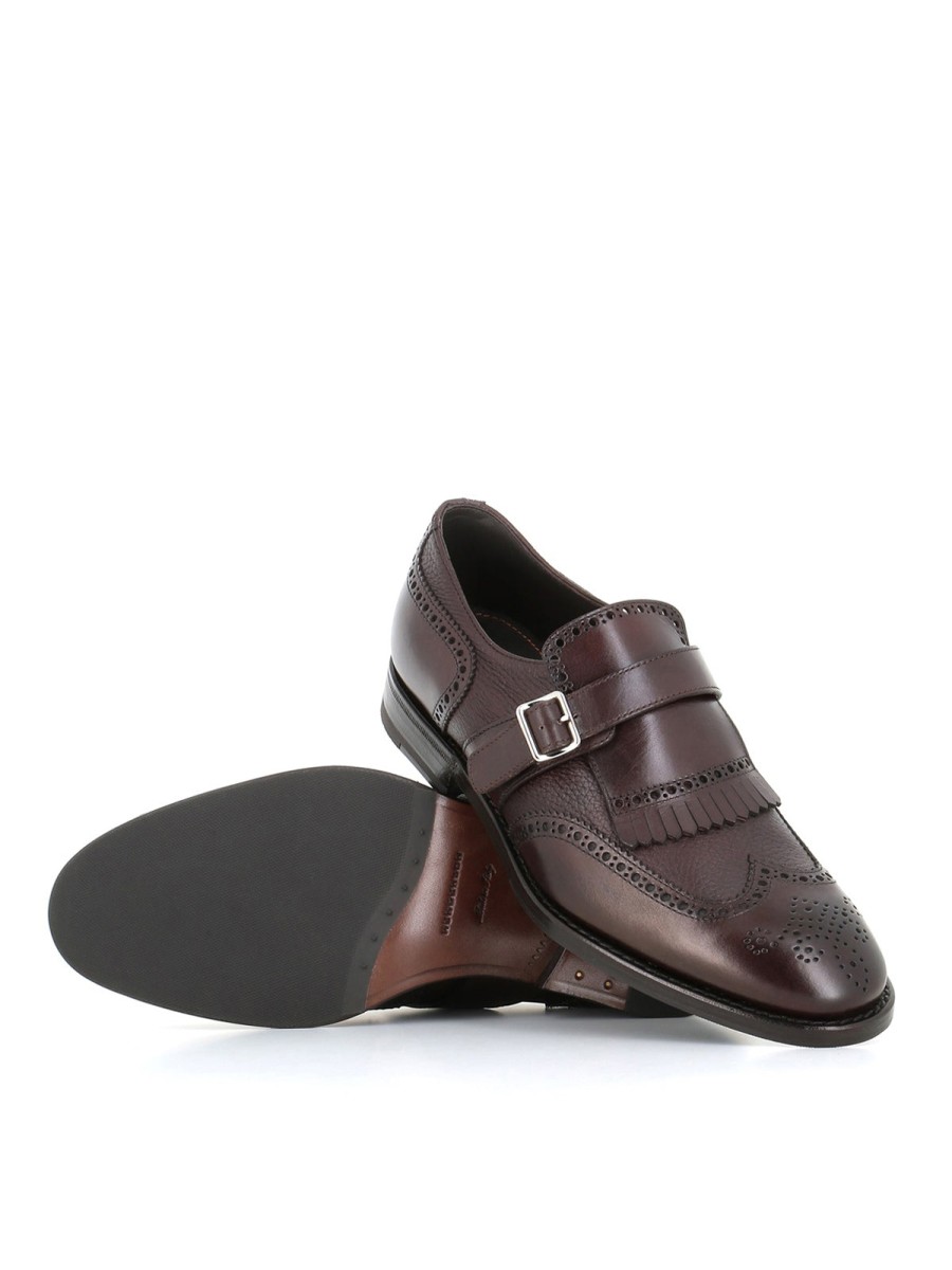 Man henderson baracco | Henderson Baracco Mono Buckle 58301.2 Brown Men'S Dark Brown