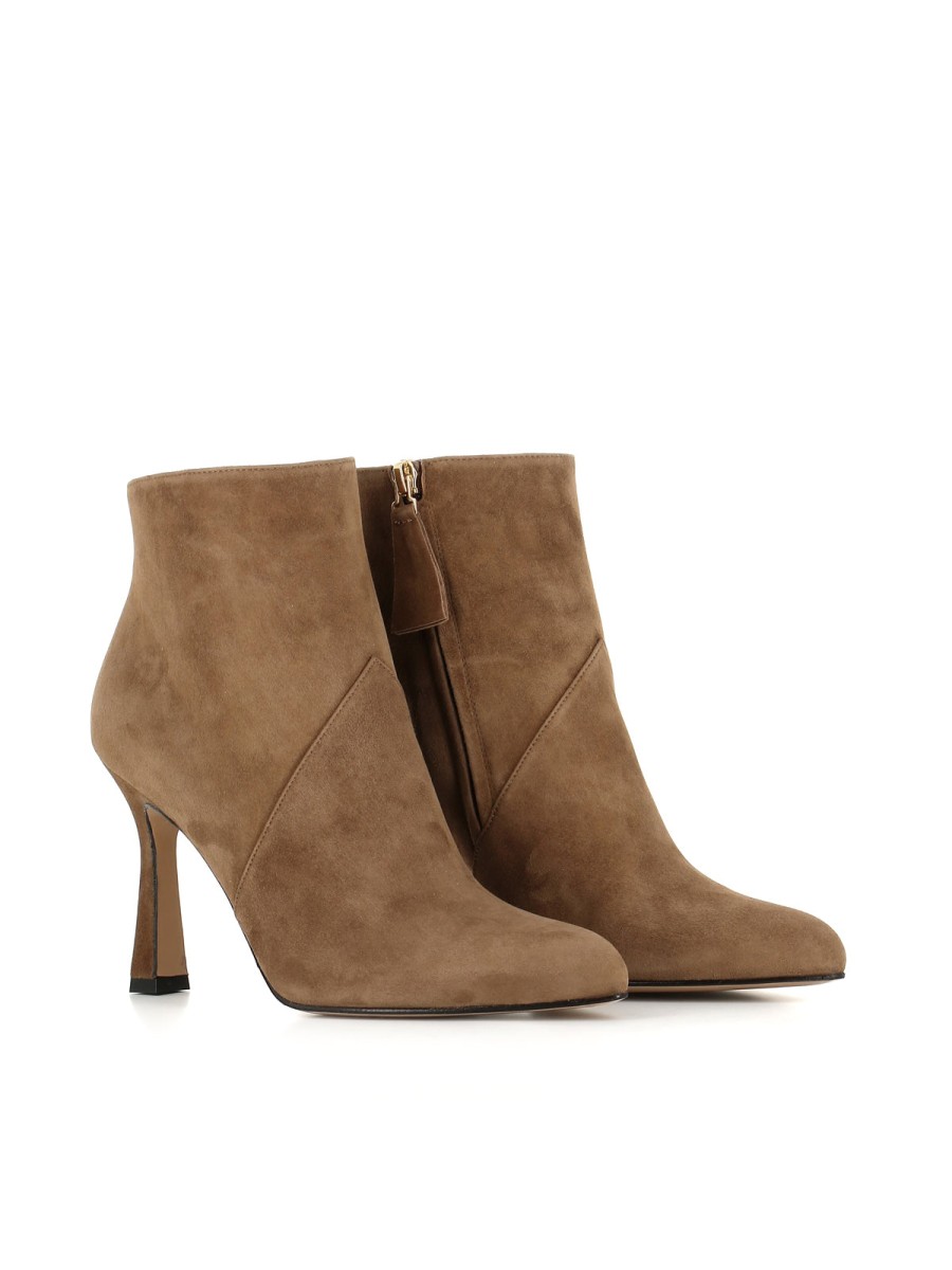 Woman antonio barbato venetian masters | Antonio Barbato Maestri Veneziani Ankle Boot Mj1061 Beige Woman