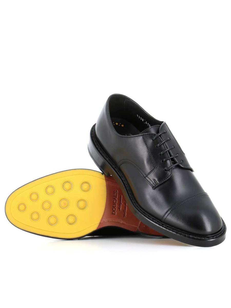 Man doucal's | Doucal'S Men'S Black Derby