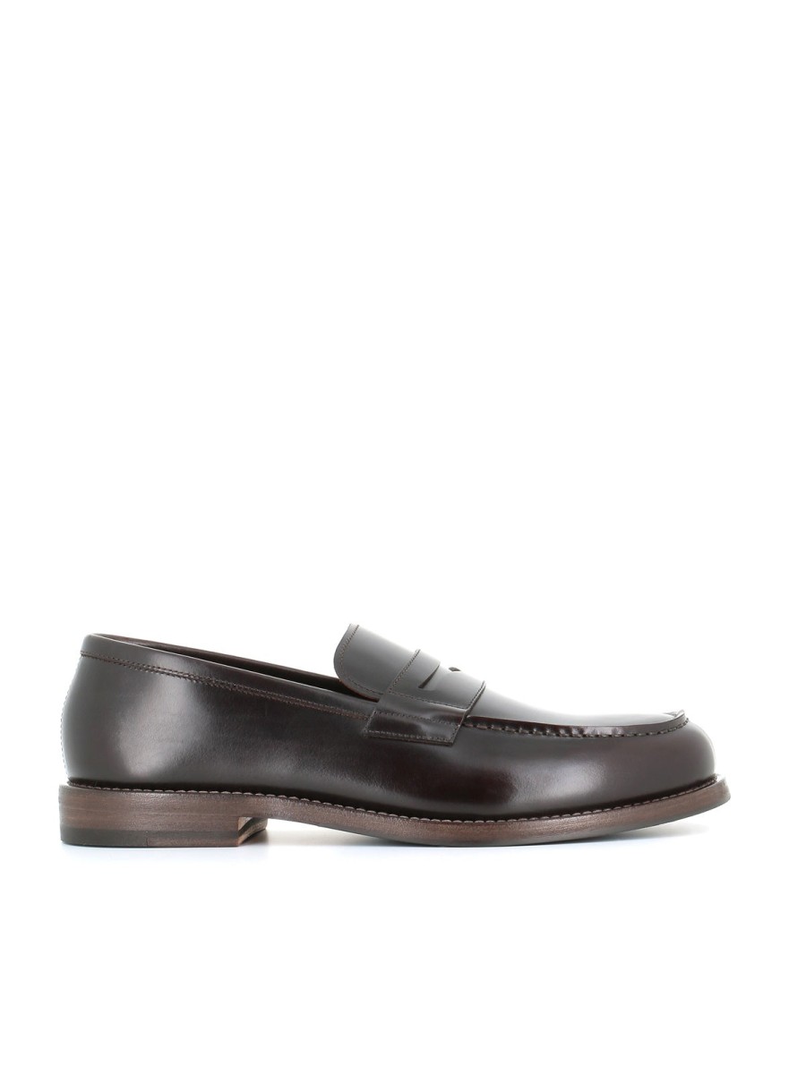 Man henderson baracco | Henderson Baracco Moccasin 724I4.P.1 Brown Men'S Dark Brown